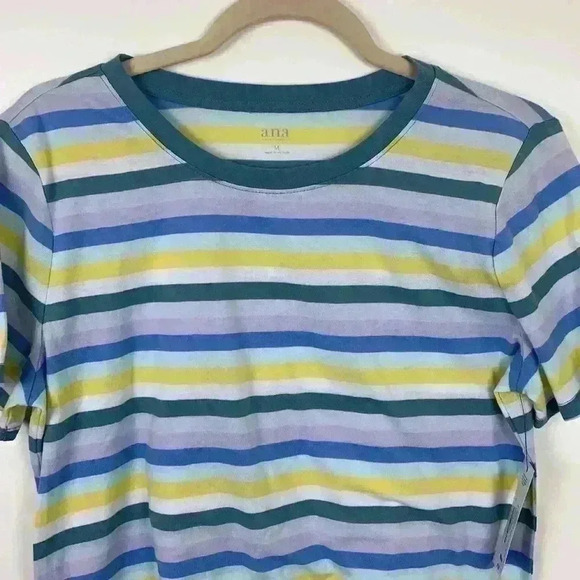 🆕nwt Ana Cali Striped T-Shirt - Size M - Picture 2 of 6